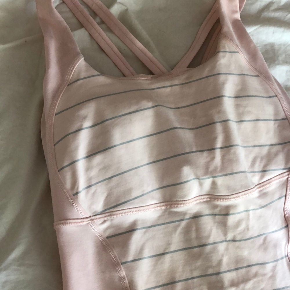 Pink Lululemon Tank - Picture 2 of 3
